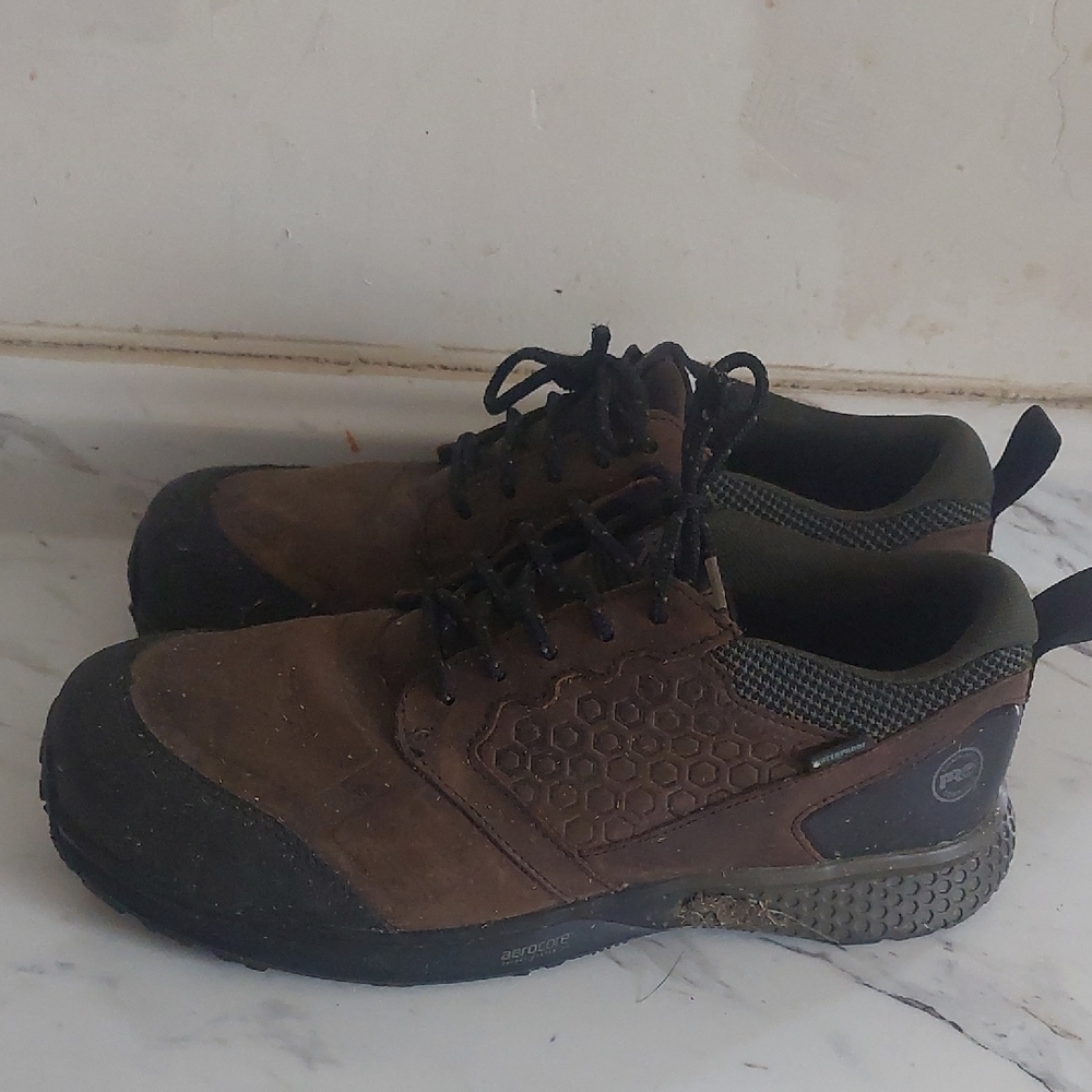 Men's Brown Work Shoes